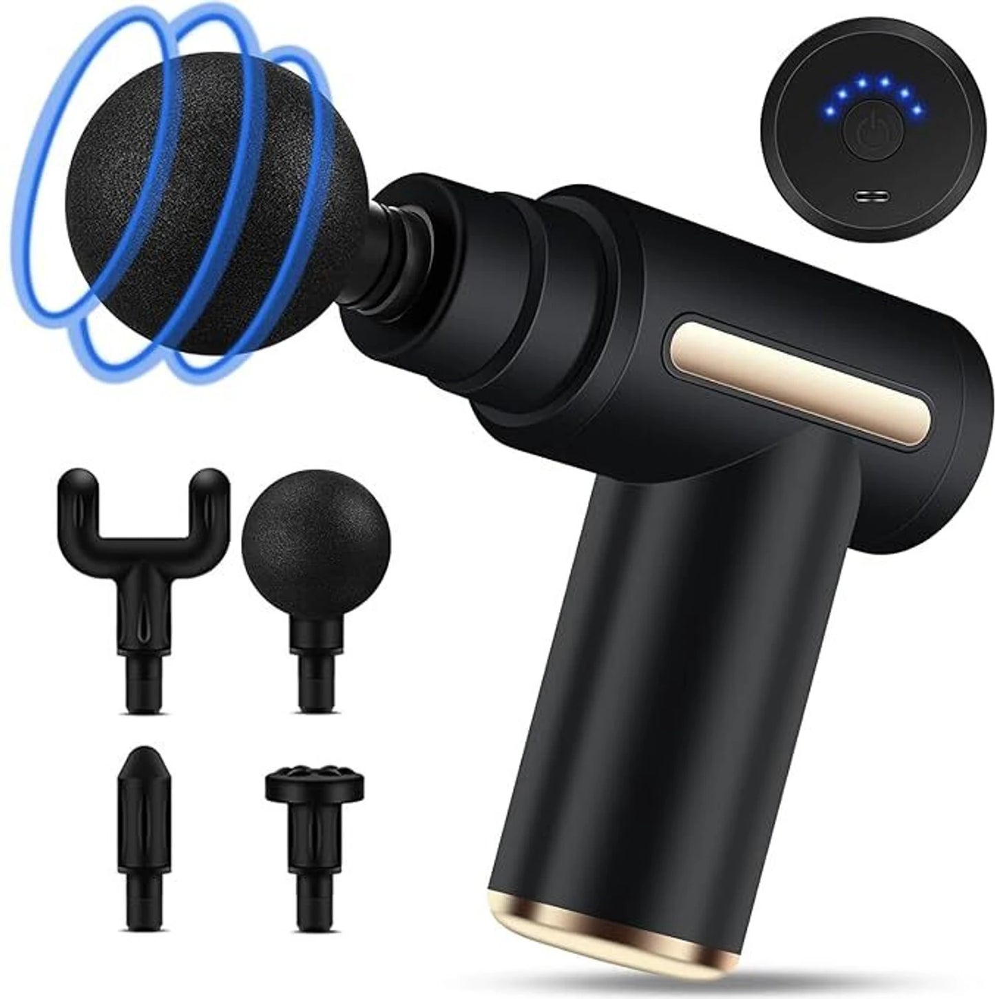Deep Tissue Massager Gun for Neck & Legs Pain Relief – Physiotherapy Muscle Recovery Tool